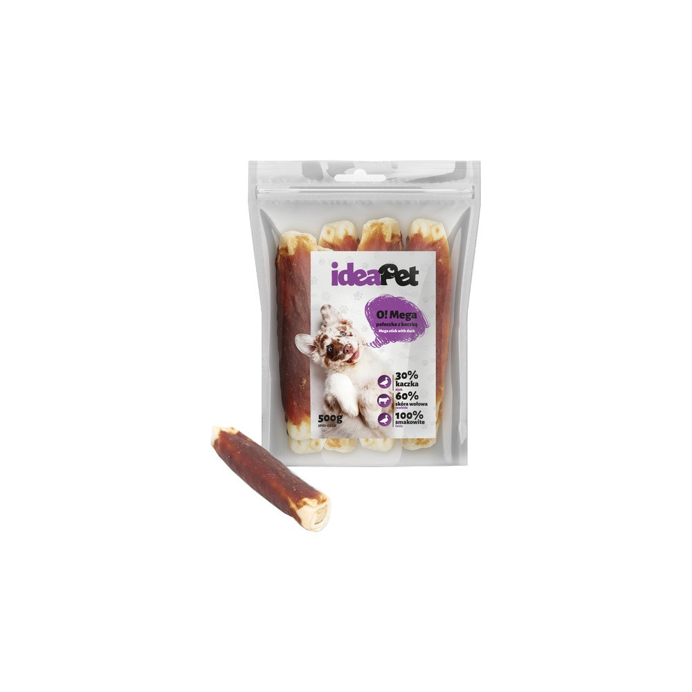 IdeaPet Pałeczka z kaczką XL 500g