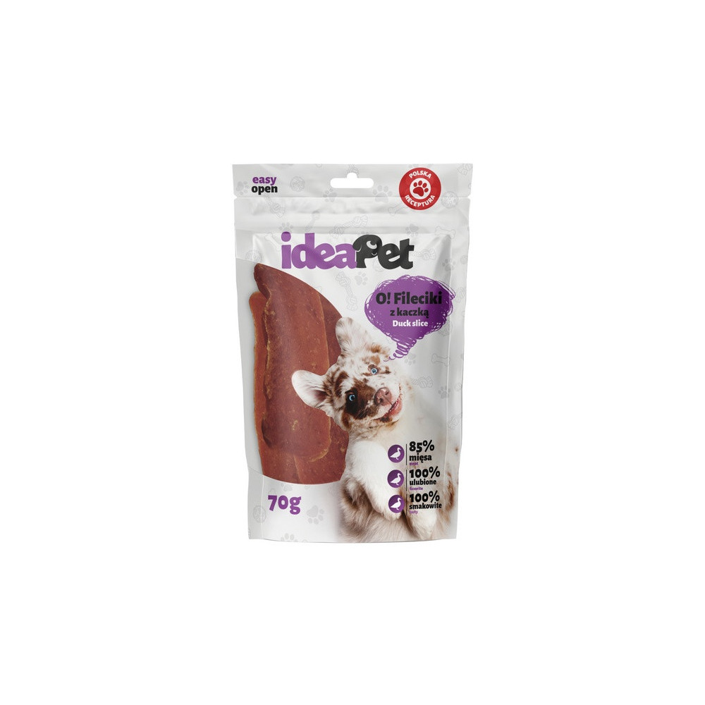 IdeaPet O! Fileciki z kaczką 70g
