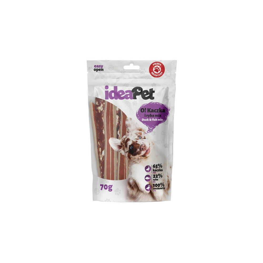 IdeaPet O! Kaczka i ryba mix 70g