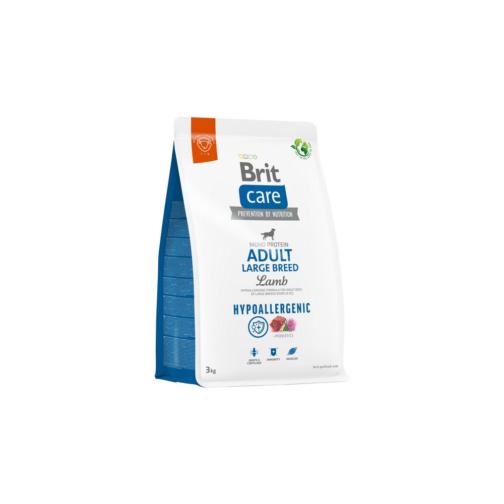 Brit Care Hypoallergenic Adult Large Lamb 3kg