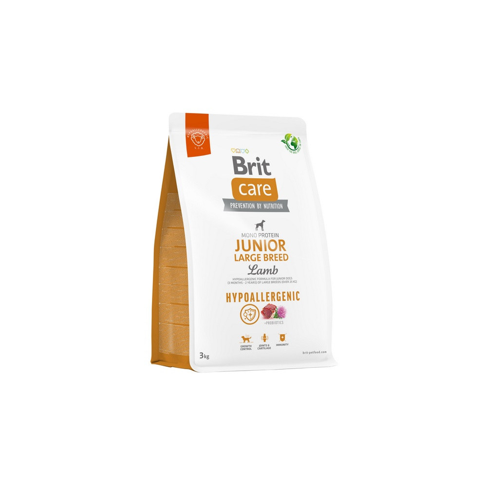 Brit Care Hypoallergenic Junior Large Lamb 3kg
