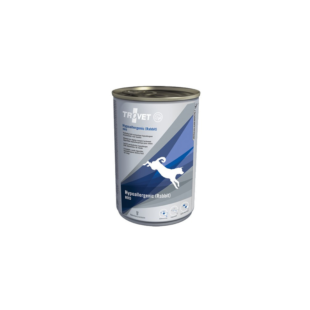 Trovet RRD Hypoallergenic Królik dla psa puszka 400g