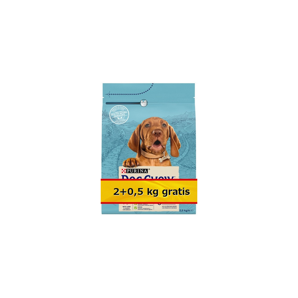 Purina Dog Chow Puppy Jagnięcina 2,5kg (2+0,5kg)