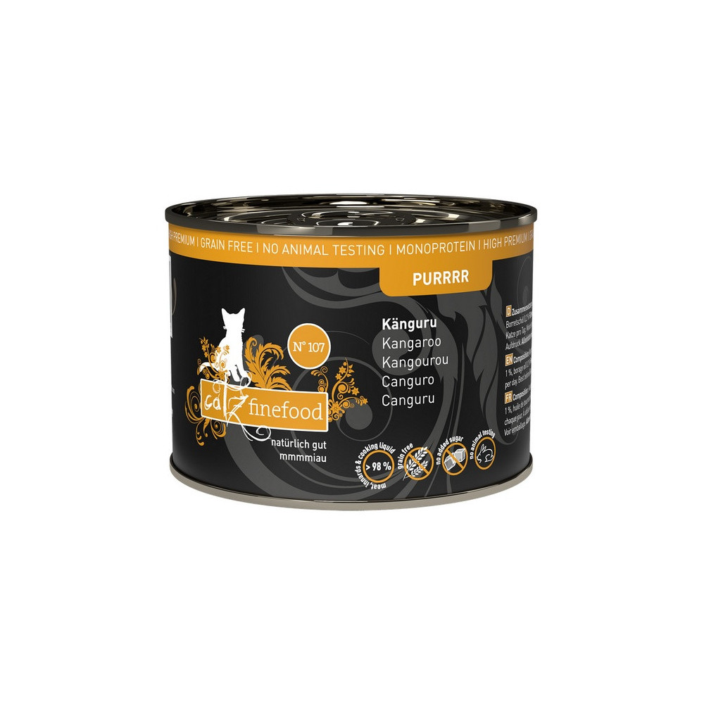 Catz Finefood Purrrr N.107 Kangur puszka 200g
