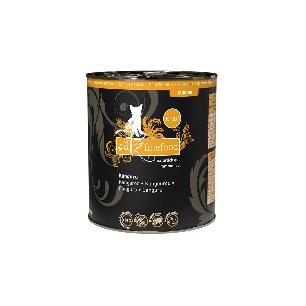 Catz Finefood Purrrr N.107 Kangur puszka 800g