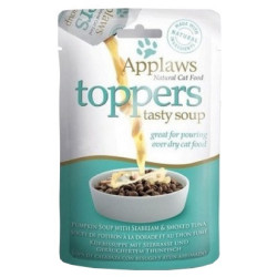 Applaws Cat Topper Zupa dynia, leszcz, tuńczyk 3x40g