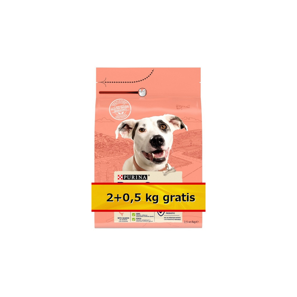Purina Dog Chow Adult Sensitive Łosoś 2,5kg (2+0,5kg gratis)