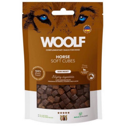 Woolf Soft Cubes Monoprotein Horse 100g