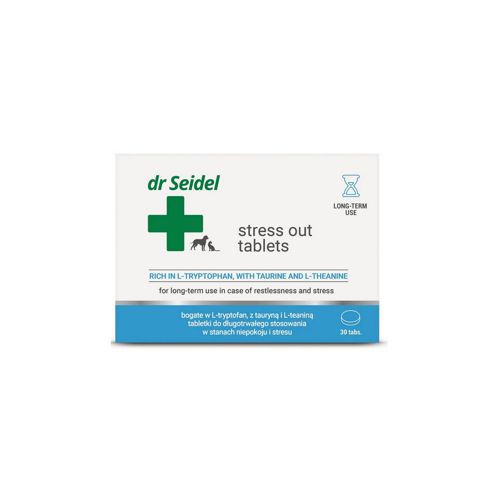 DermaPharm Stress Out dla psa i kota blister 30 tabl.