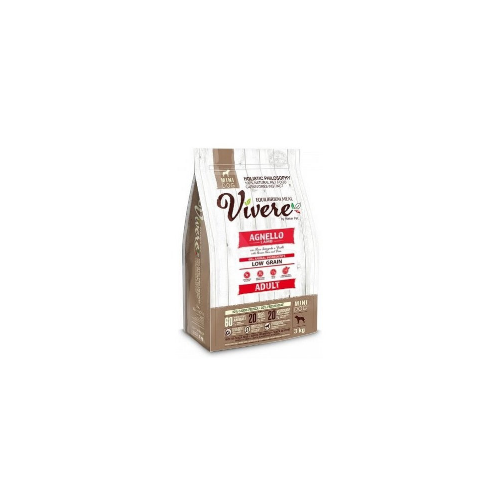 Vivere Dog Mini Adult Lamb 3kg