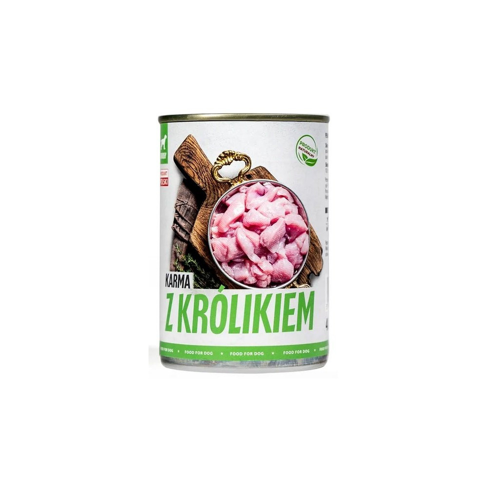 TUF TUF Mielonka z królikiem puszka 400g