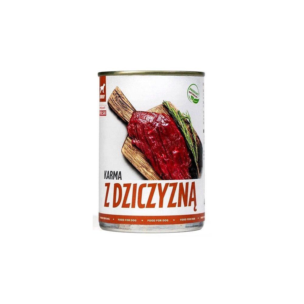 TUF TUF Mielonka z dziczyzną puszka 400g