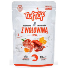 TUF TUF Wołowina z dynią i ziemniakami dla psa saszetka 100g
