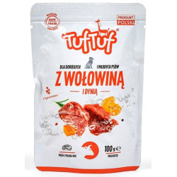 TUF TUF Wołowina z dynią i ziemniakami dla psa saszetka 100g