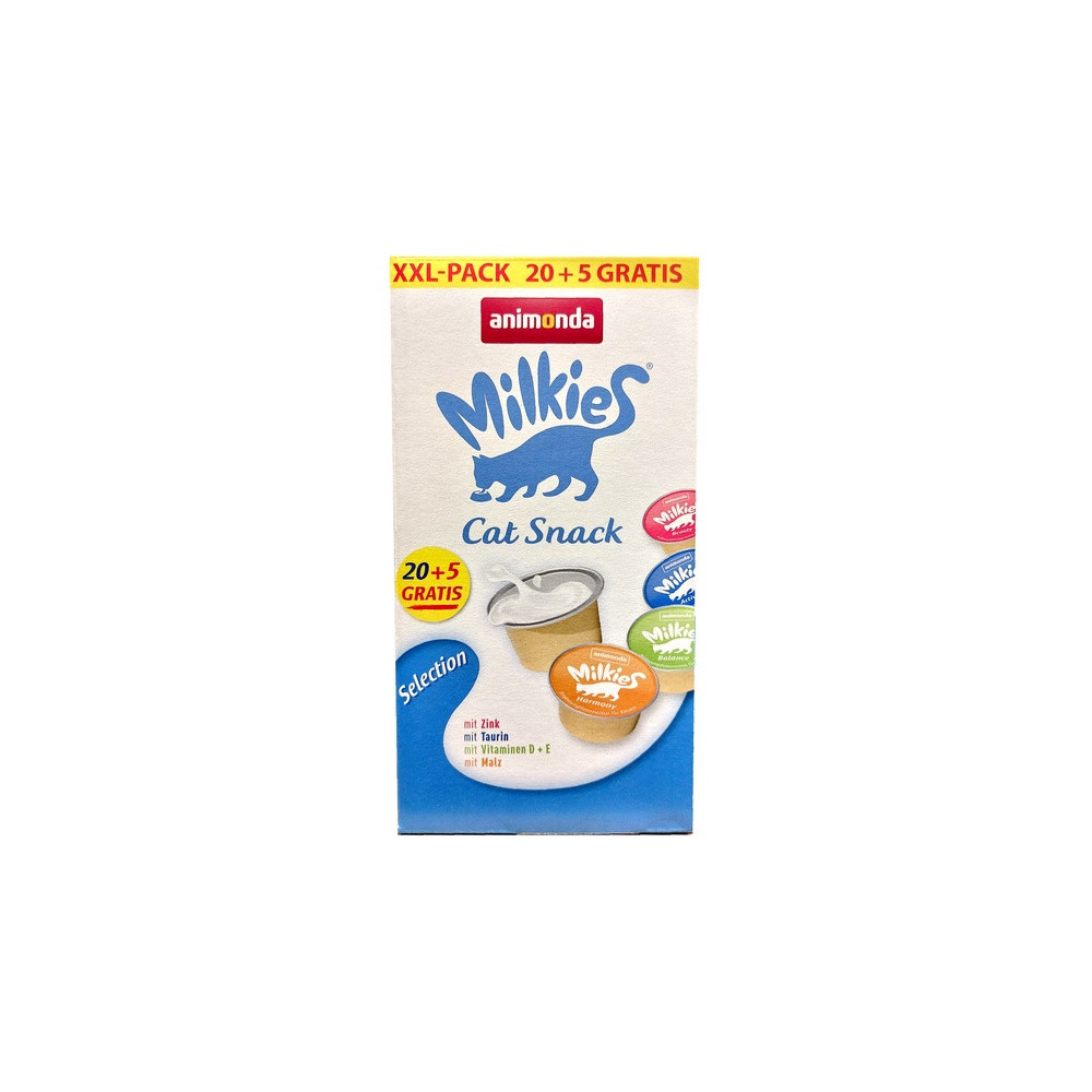 Animonda Kot Milkies Selection Mix 25x15g (20+5 gratis)