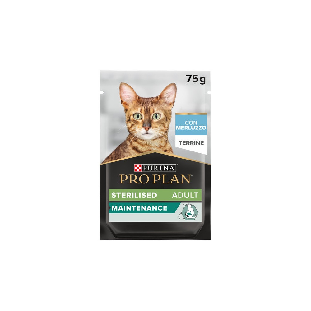 Purina Pro Plan Cat Sterilised dorsz saszetka 75g