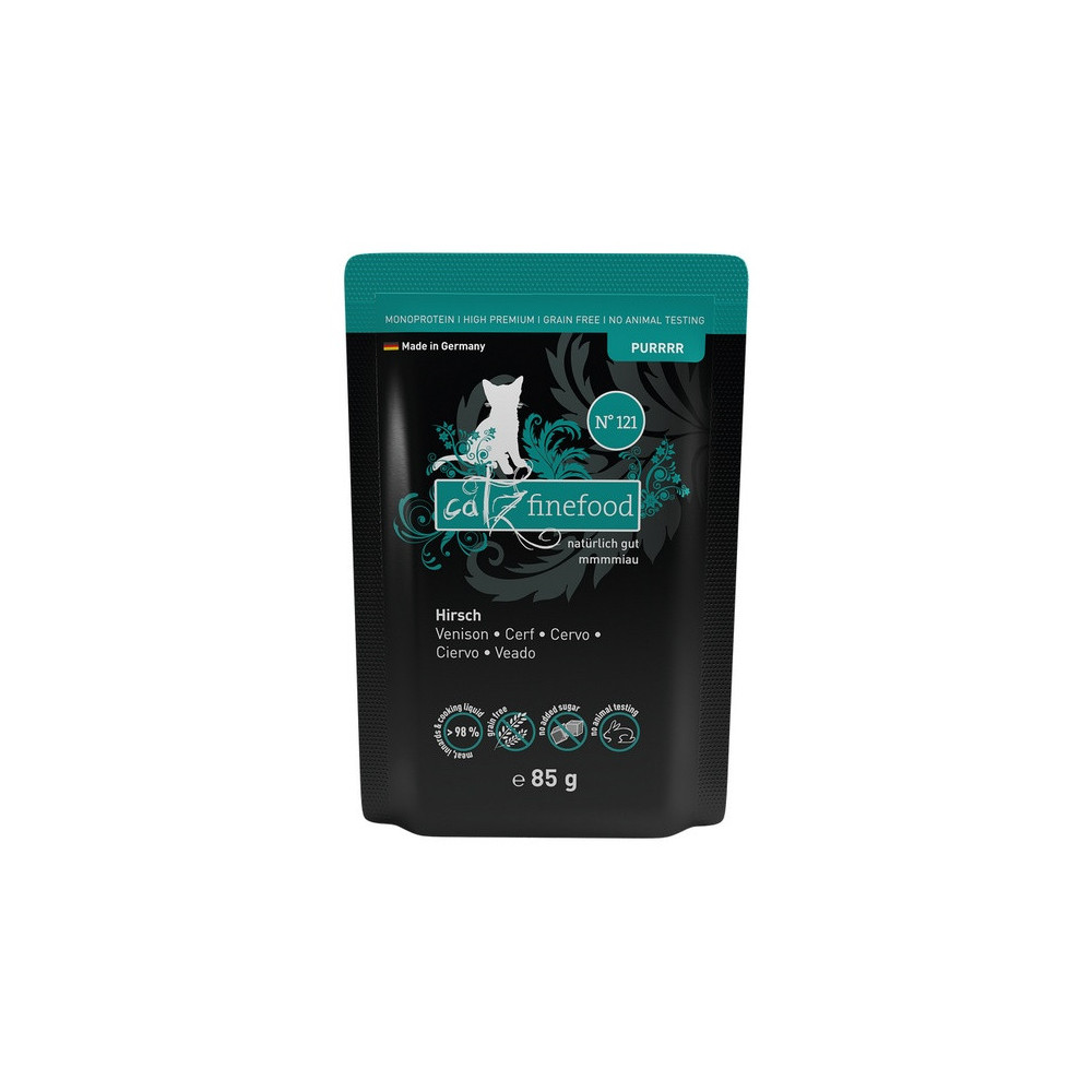 Catz Finefood Purrrr N.121 Jeleń saszetka 85g