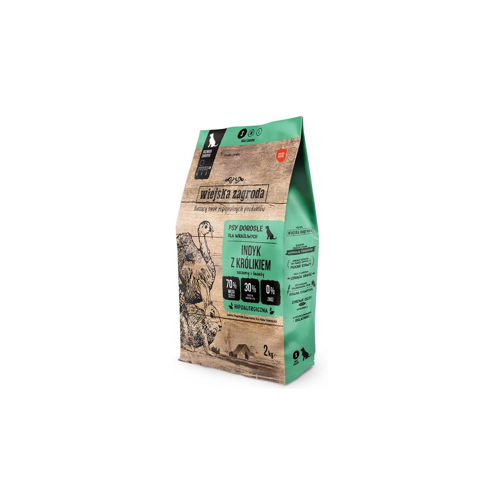 Wiejska Zagroda Indyk z królikiem small 2kg