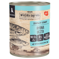 Wiejska Zagroda Rybna uczta Puppy puszka 800g