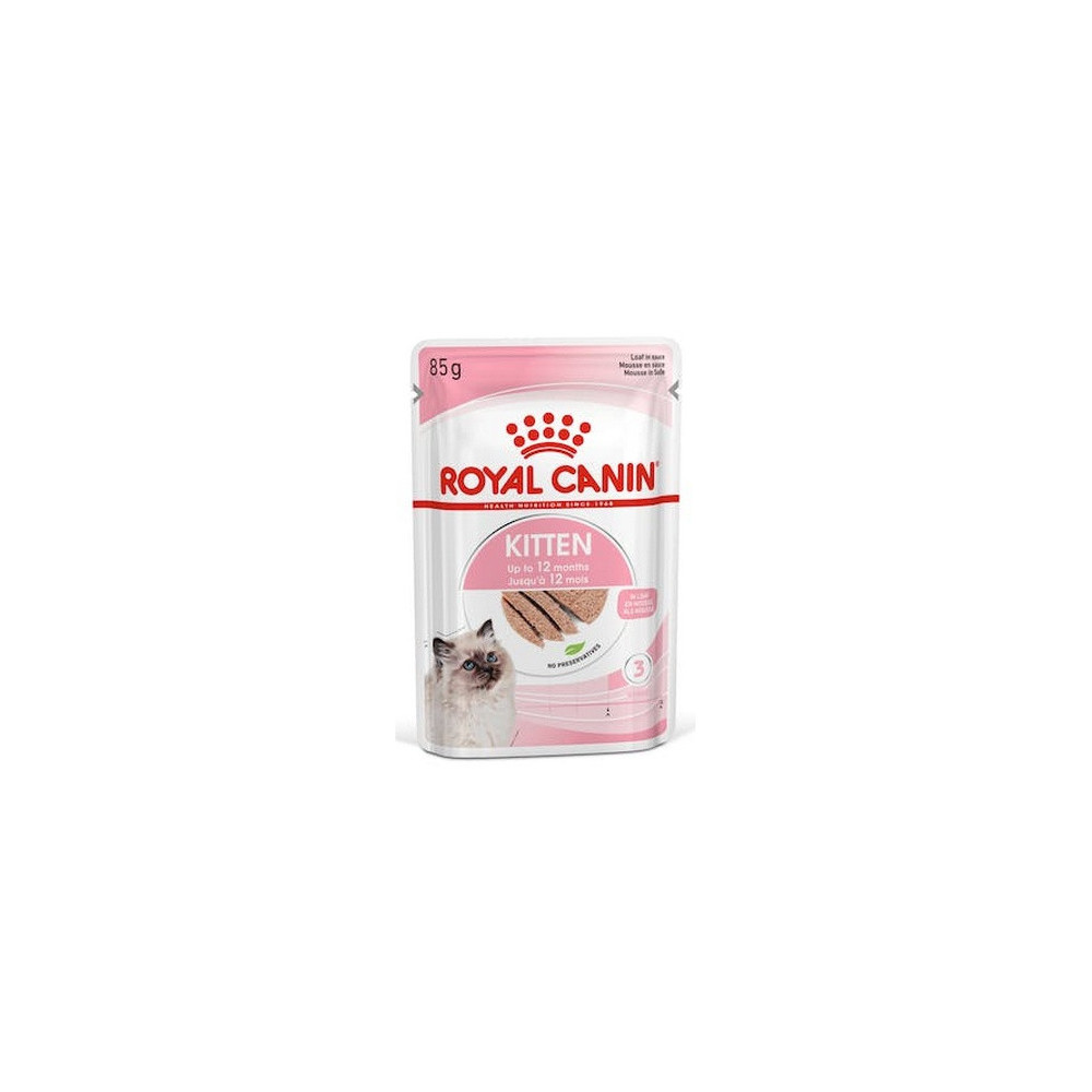 Royal Canin Kitten pasztet (loaf) karma mokra dla kociąt do 12 miesiąca życia saszetka 85g