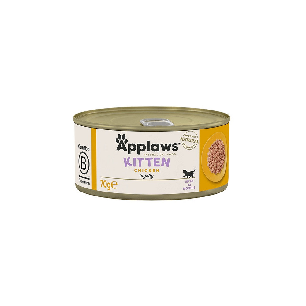 Applaws puszka dla kociąt Kitten Kurczak 70g