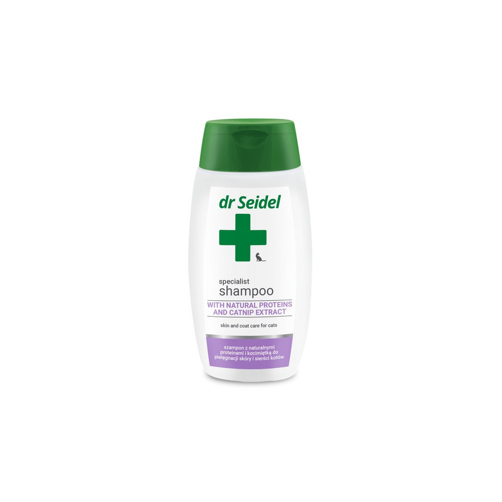 Dr Seidel Proteinowy szampon dla kotów 220ml