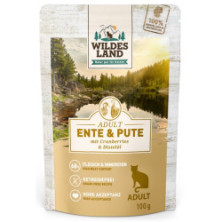 Wildes Land Cat Classic Adult Ente & Pute saszetka 100g
