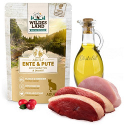 Wildes Land Cat Classic Adult Ente & Pute saszetka 100g