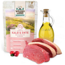 Wildes Land Cat Classic Adult Kalb & Ente saszetka 100g