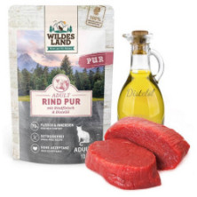 Wildes Land Cat Classic Adult Rind Pur saszetka 100g