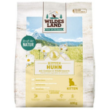Wildes Land Cat Classic Kitten Huhn 400g