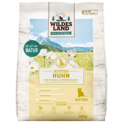 Wildes Land Cat Classic Kitten Huhn 400g