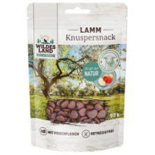 Wildes Land Cat Knuspersnack Lamm & Apfel 50g