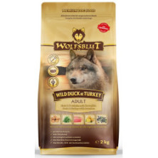 Wolfsblut Dog Wild Duck & Turkey - kaczka, indyk i bataty 2kg