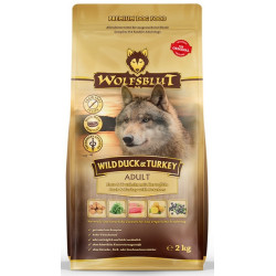 Wolfsblut Dog Wild Duck & Turkey - kaczka, indyk i bataty 2kg