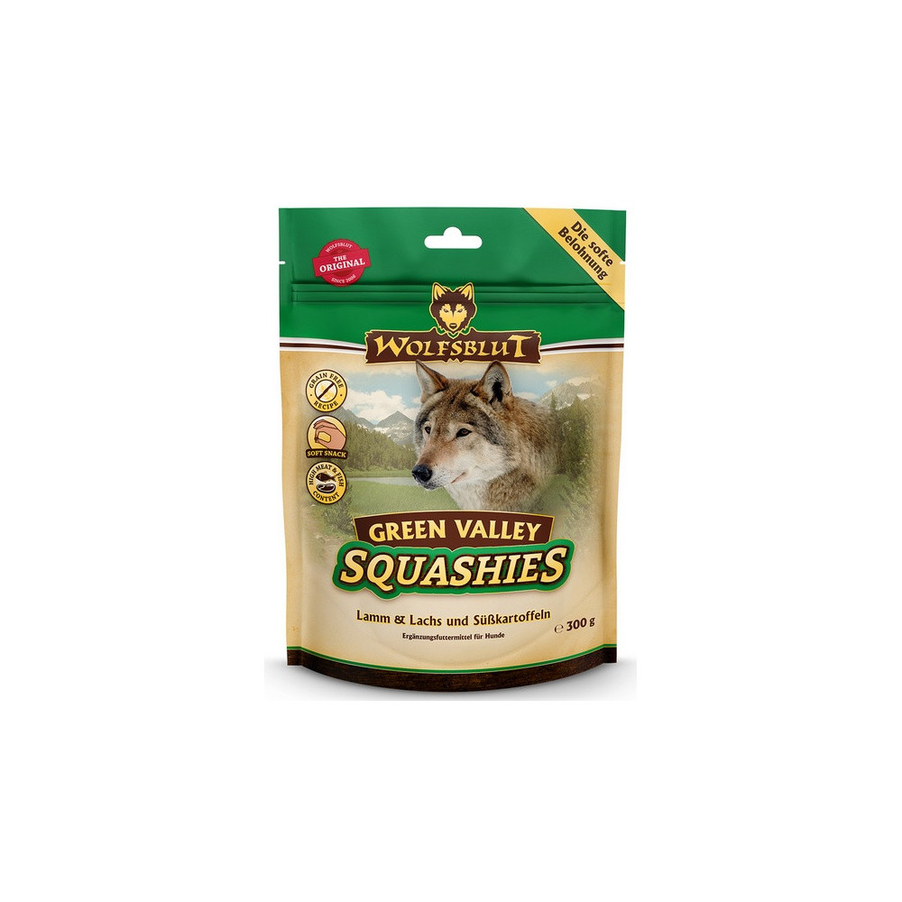 Wolfsblut Dog Squashies Green Valley - jagnięcina, łosoś, bataty 300g