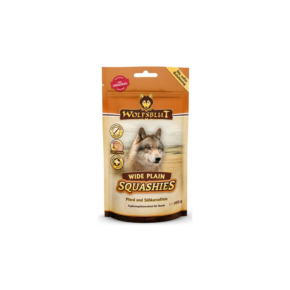 Wolfsblut Dog Squashies Wide Plain - konina i bataty 100g