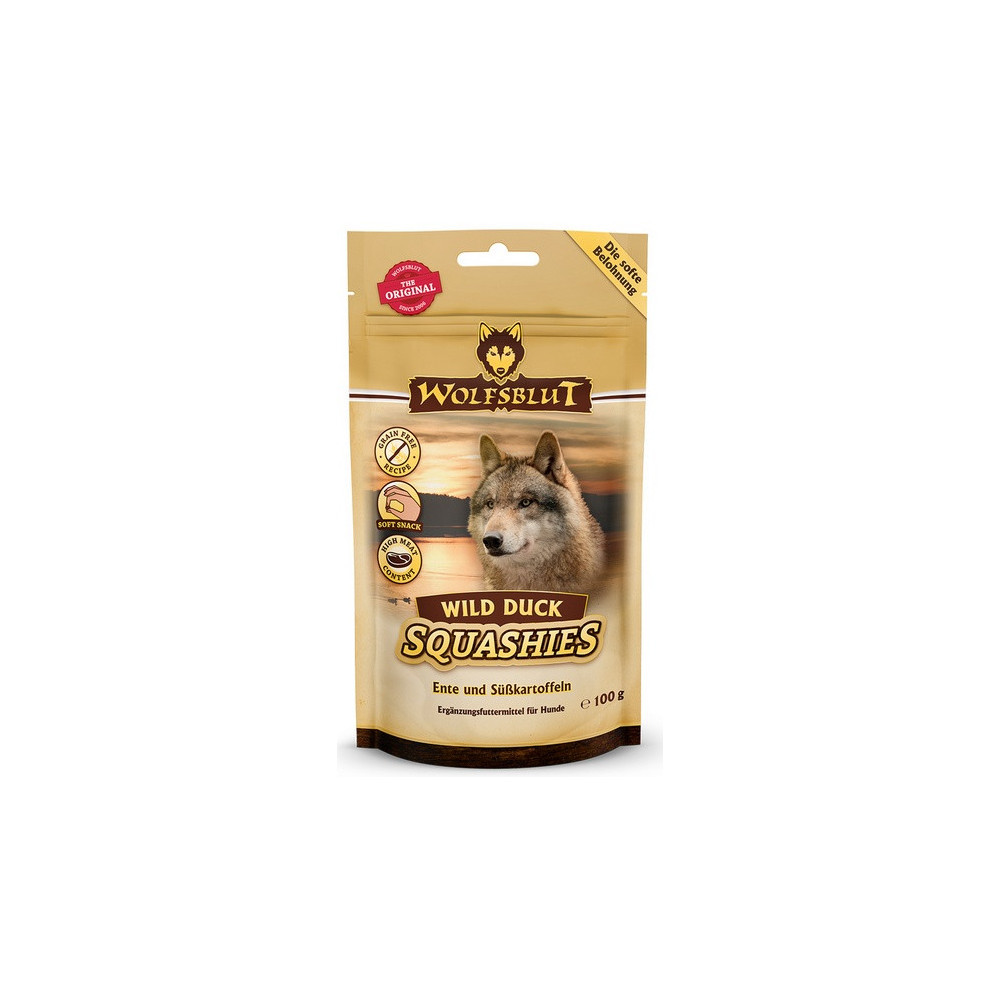 Wolfsblut Dog Squashies Wild Duck - kaczka i bataty 100g