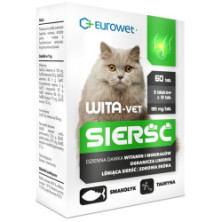 Wita-Vet Kot Sierść 60tabl.