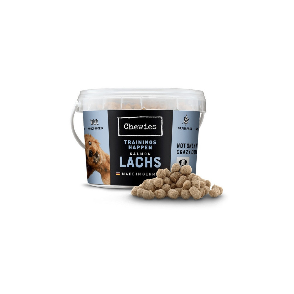 Chewies Trainings-Happen Łosoś wiaderko 300g