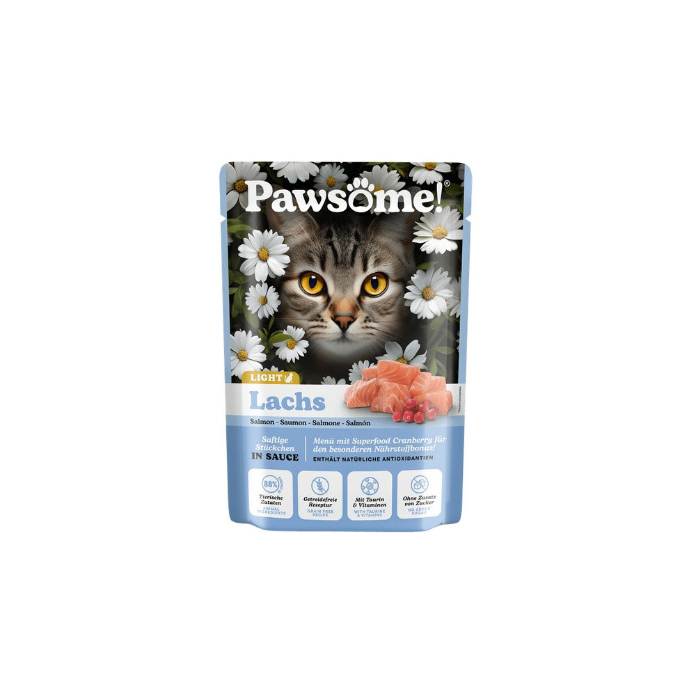 Pawsome Adult Light Lachs - łosoś saszetka 85g