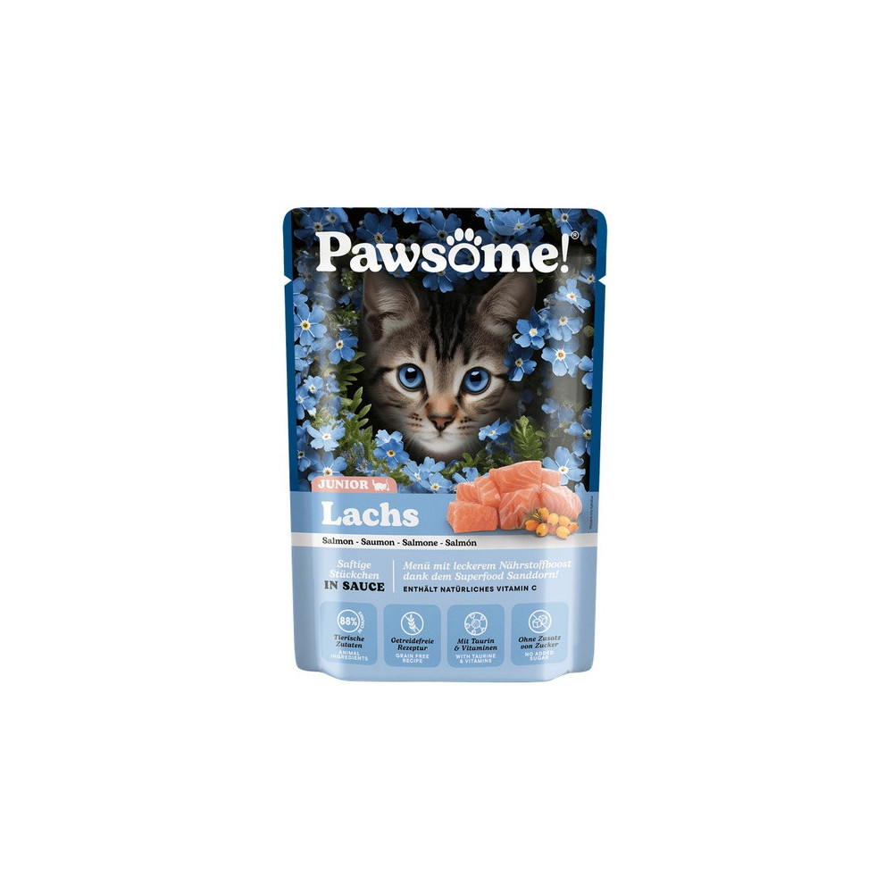 Pawsome Junior Lachs - łosoś saszetka 85g