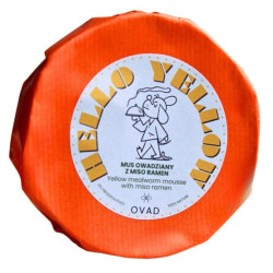 Ovad Hello Yellow Mus owadziany z miso ramen puszka 140g