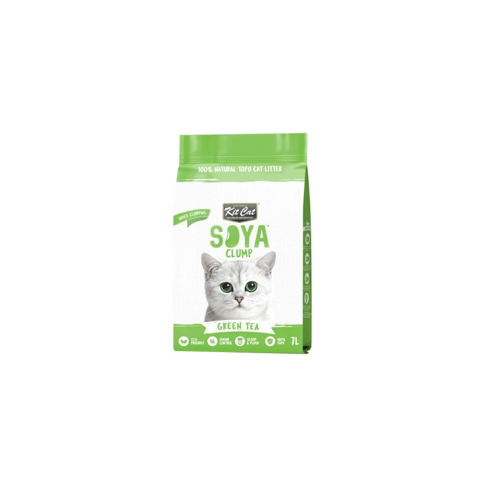 Kit Cat Żwirek ECO SoyaClump Green Tea 7L / 2,5kg