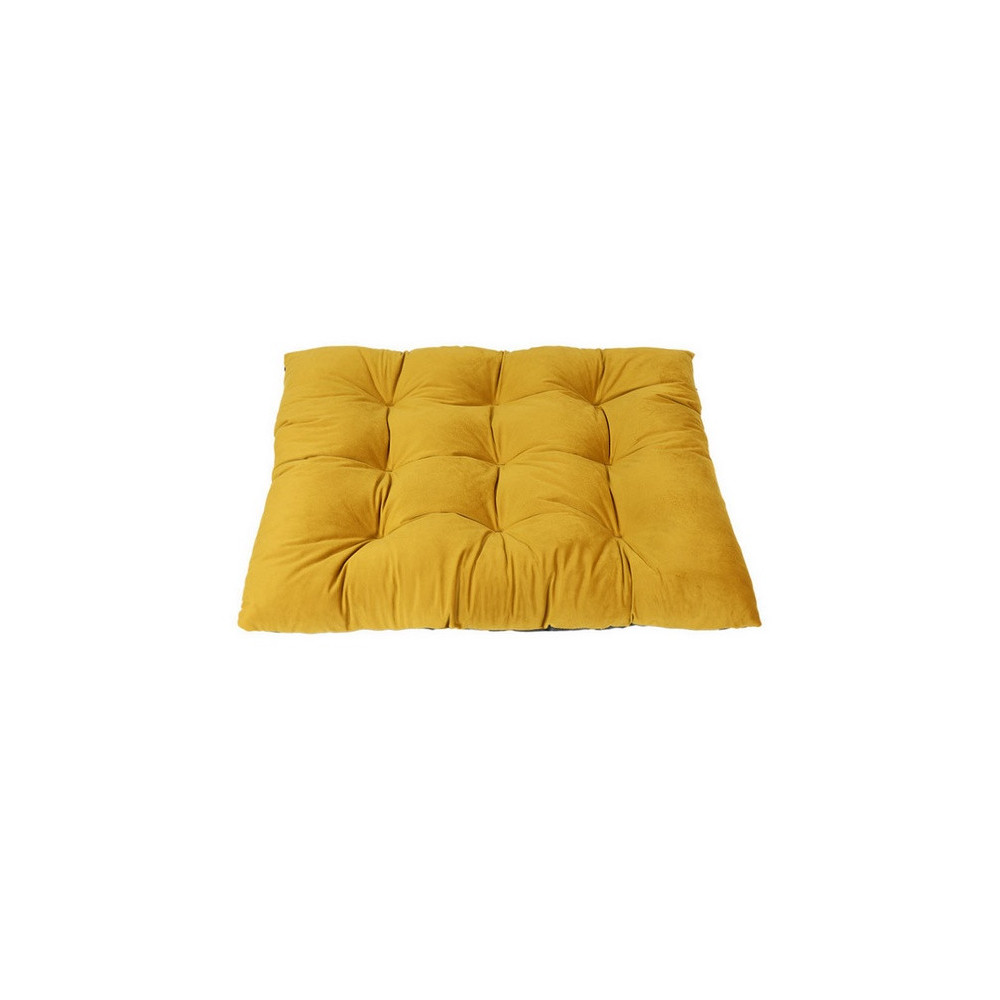 MIMIKO Pets Legowisko Poducha Velvet 100x70cm musztarda