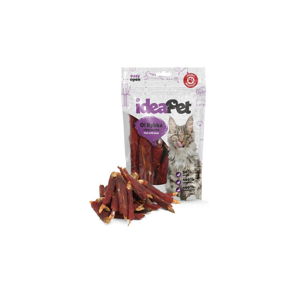 IdeaPet O! Kot Ryba z kaczką 60g