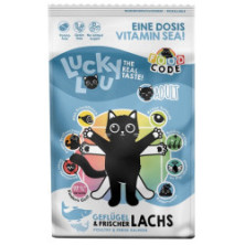 Lucky Lou Food Code Lifestage Adult Drób & Łosoś 750g