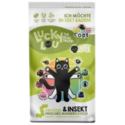 Lucky Lou Food Code Lifestage Adult Drób & Owady 340g