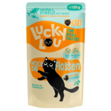Lucky Lou Lifestage Adult Drób i pstrąg saszetka 125g
