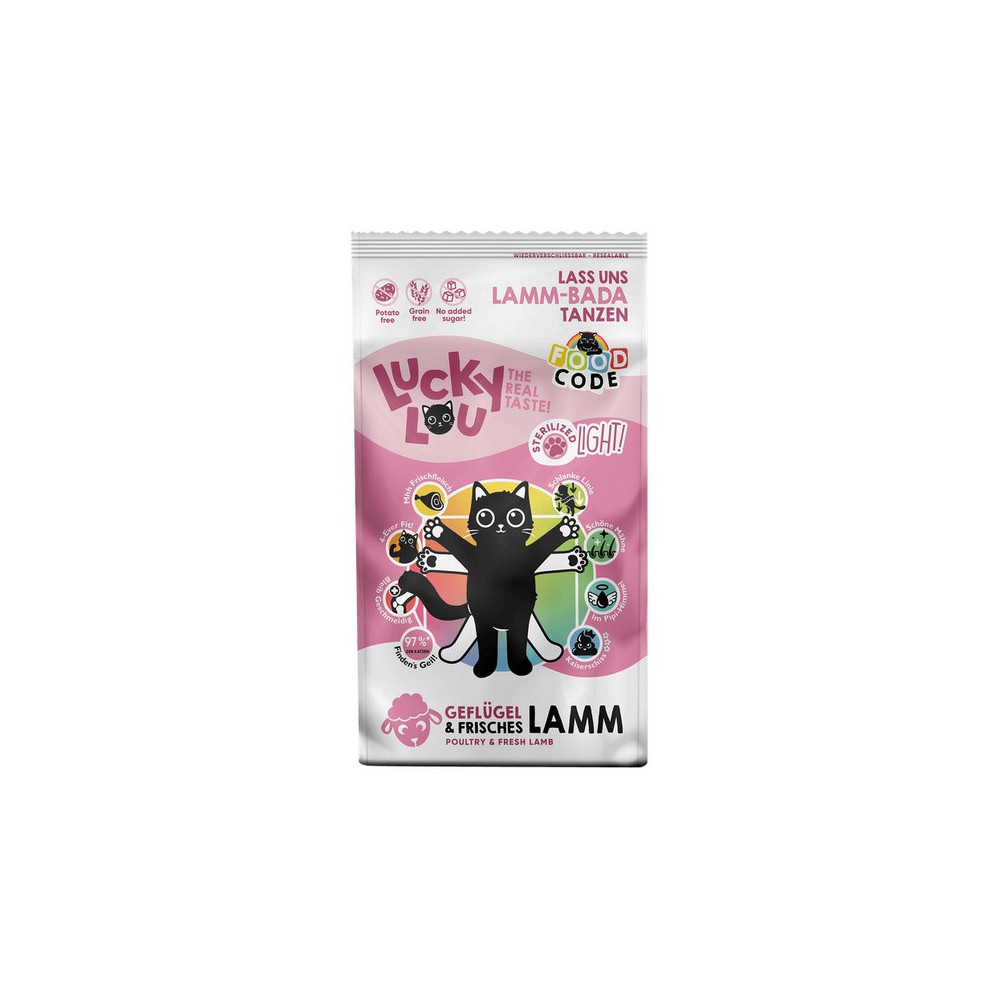 Lucky Lou Food Code Lifestage Light Drób & Jagnięcina 340g